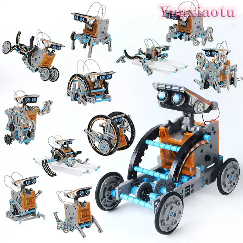 Kit de Construcción STEM de Ro - Stem Solar Robot Kit For Kids reseña y precio