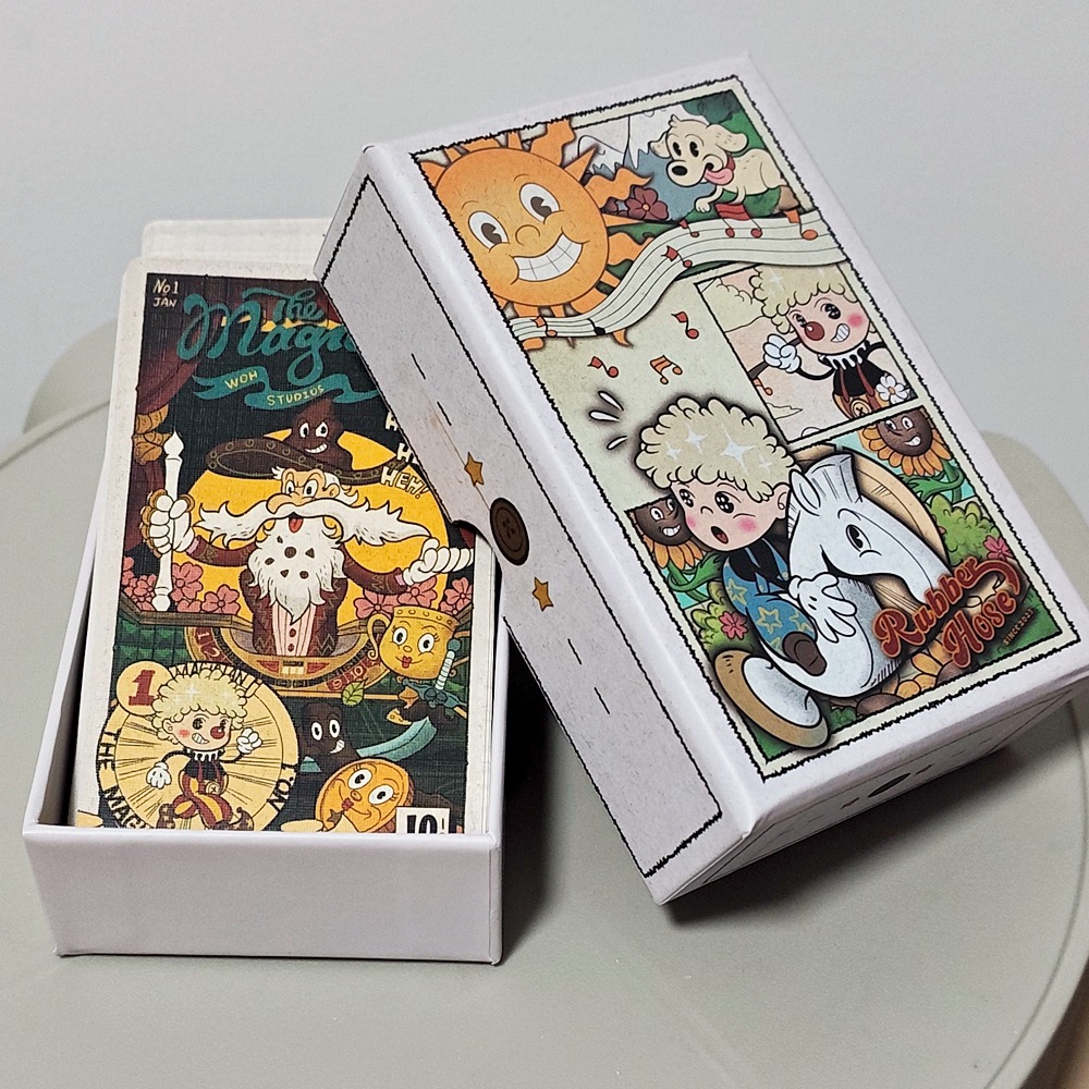 Baraja de Tarot Vintage Rubber - Tarot Cards Deck With Guidebook reseña y precio