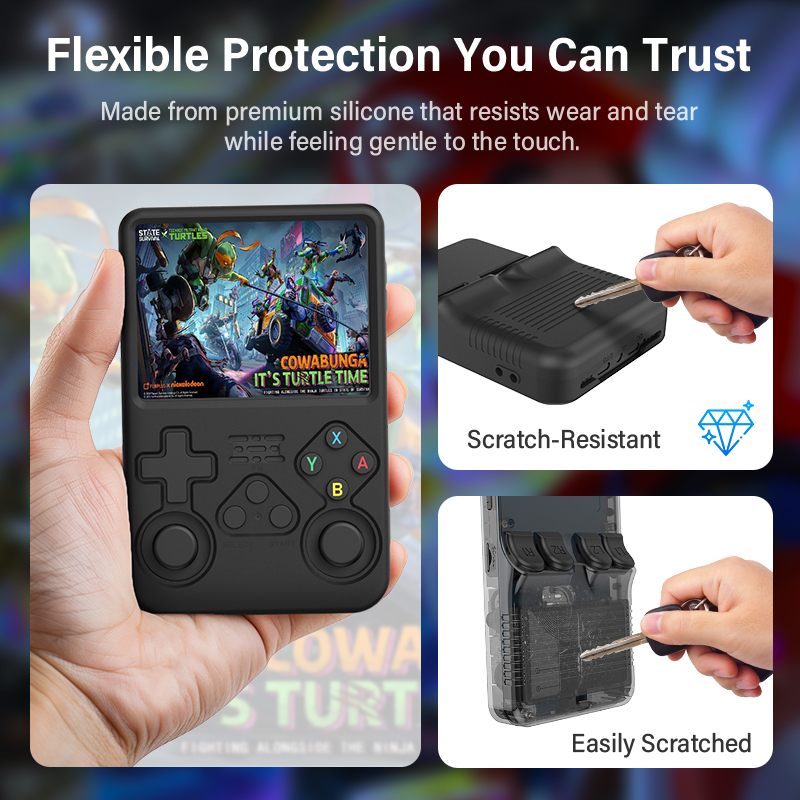 Funda protectora para R36S, fu - Retro Handheld Game Console R36S reseña y precio