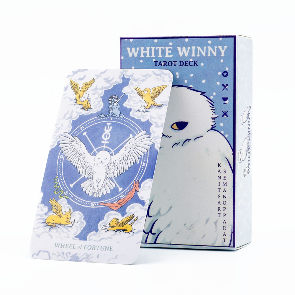 Tarot blanco Winny edición en  - Tarot Cards Deck With Guidebook reseña y precio