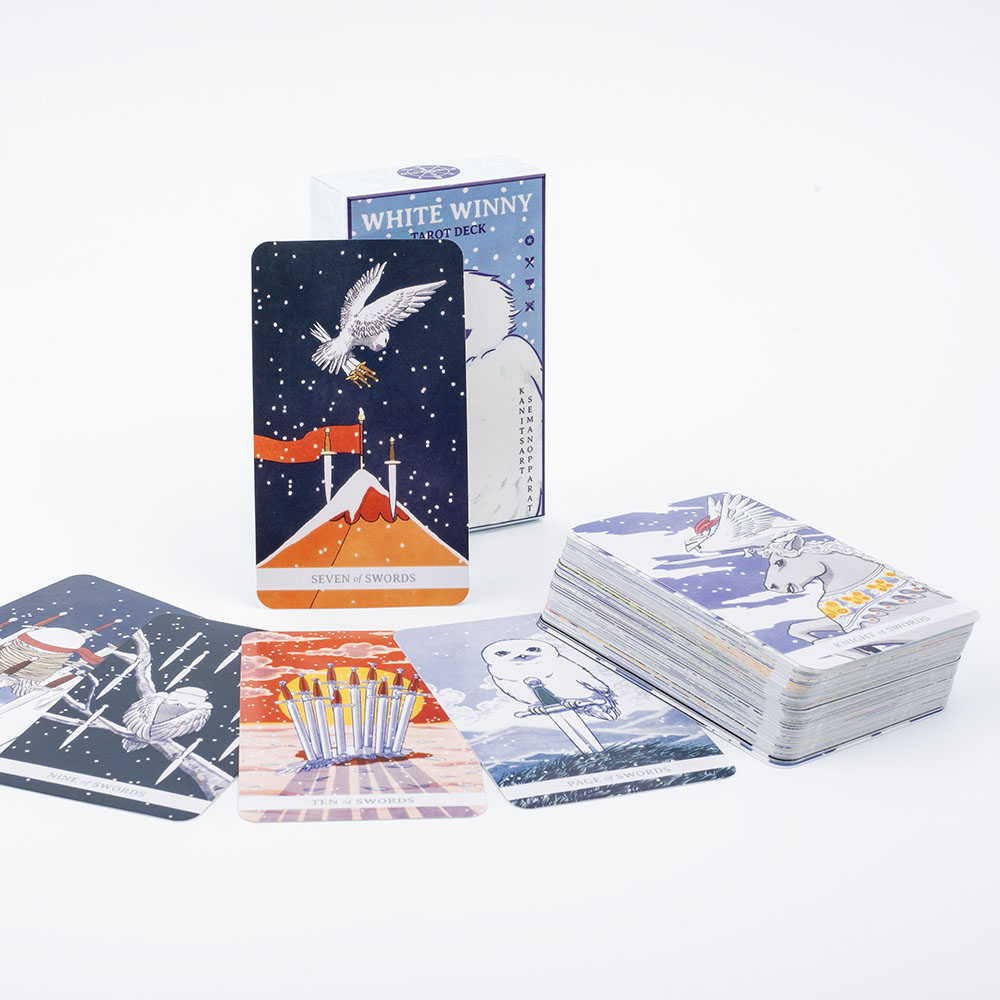 Tarot blanco Winny edición en  - Tarot Cards Deck With Guidebook reseña y precio
