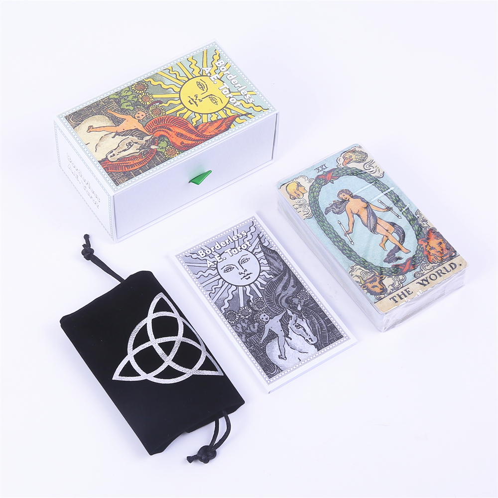 12*7cm sin bordes A.E. Baraja  - Tarot Cards Deck With Guidebook reseña y precio