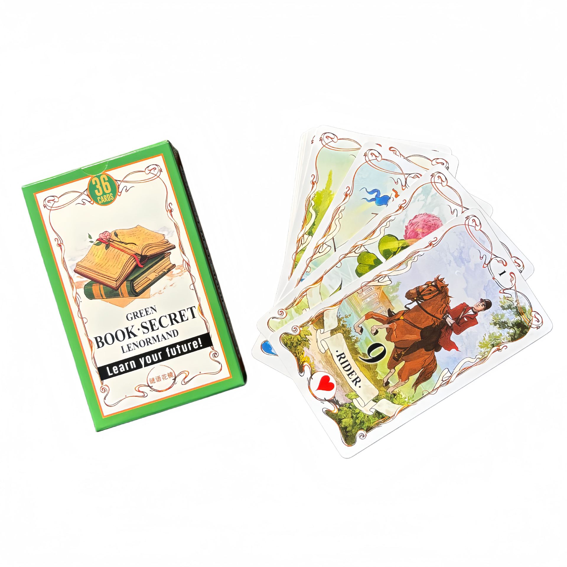 Cartas del Oráculo Lenormand d - Tarot Cards Deck With Guidebook reseña y precio