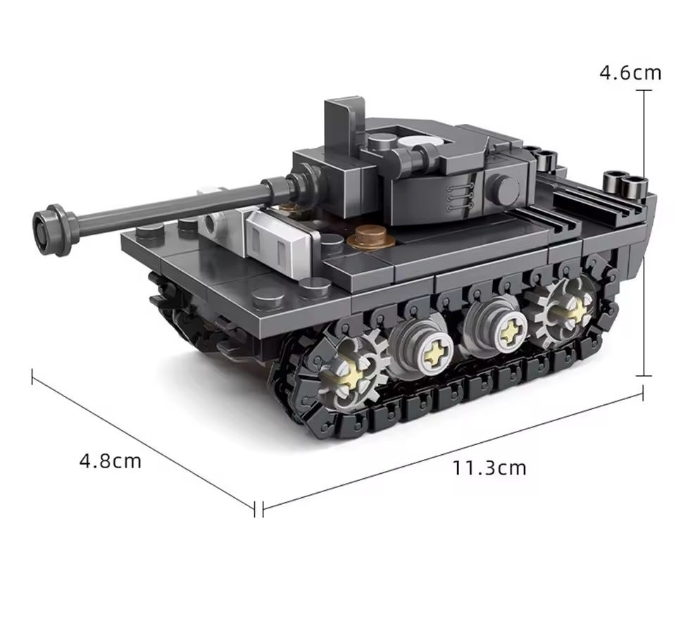 Modelo DIY del Tanque Pesado K - Lego Compatible Military Tank reseña y precio