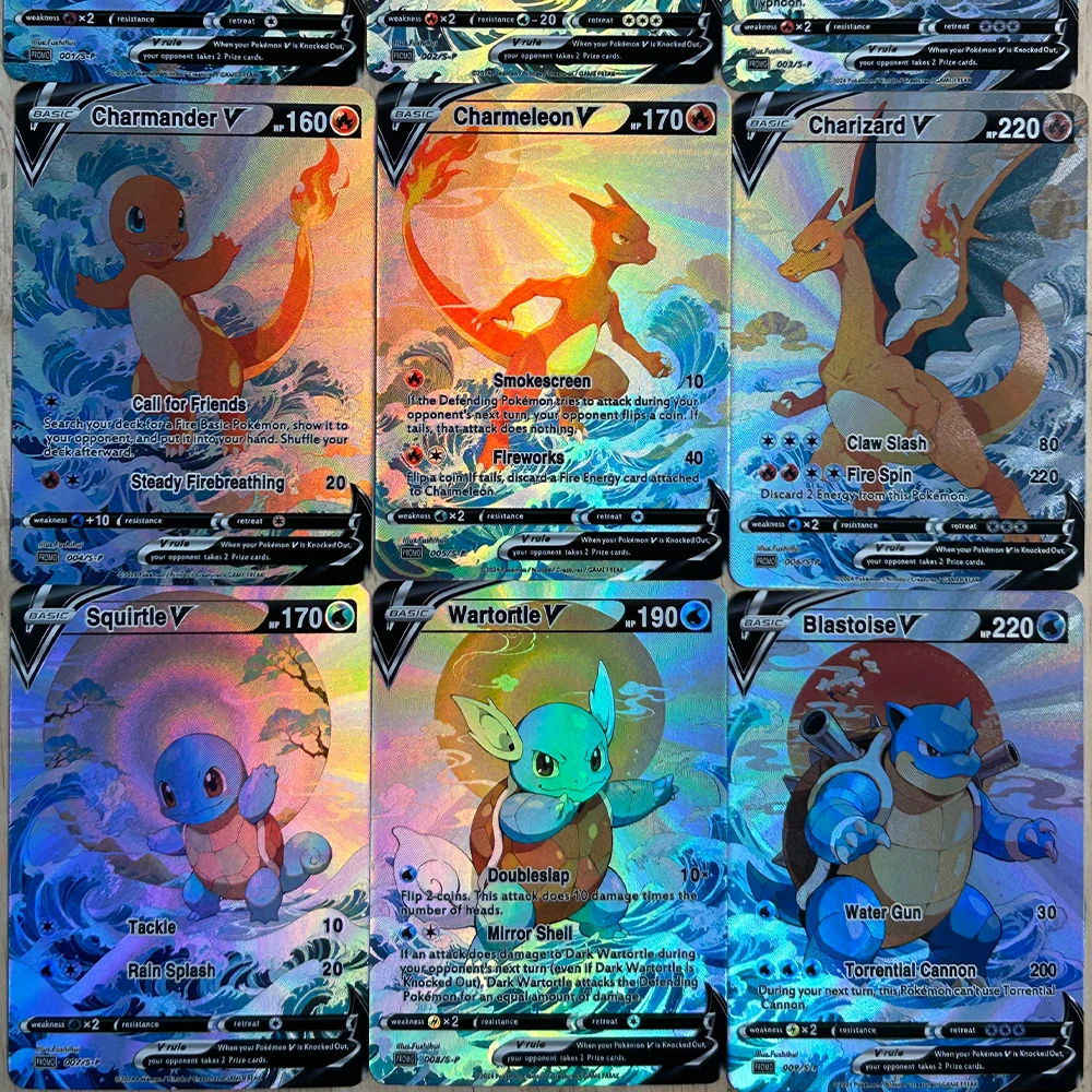 9 unids/set DIY Anime PTCG tar - Board Games reseña y precio
