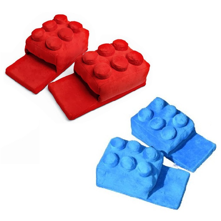 Pantuflas Cálidas de Ladrillo  - Building Blocks reseña y precio